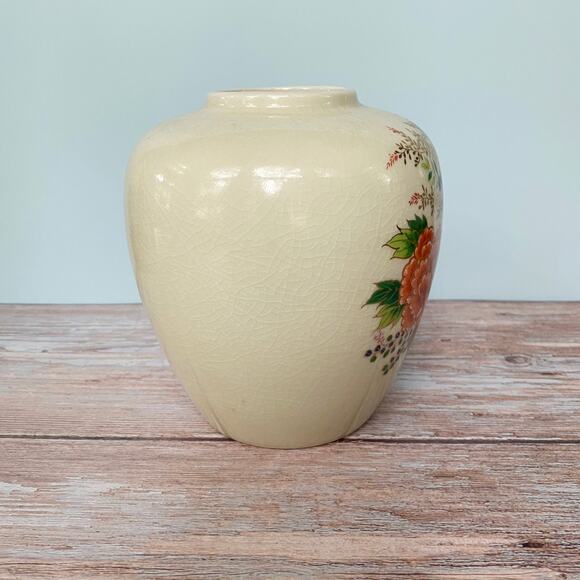Satsuma Crackle Glaze Japanese Vase - Picture 4 of 5